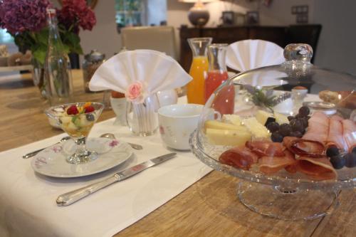 Mad på bed and breakfast-stedet eller i nærheden