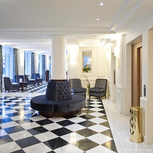 Χώρος καθιστικού στο Hôtel de Sèze & Spa Bordeaux Centre