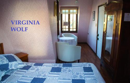 Postel nebo postele na pokoji v ubytování Hotel Brighton