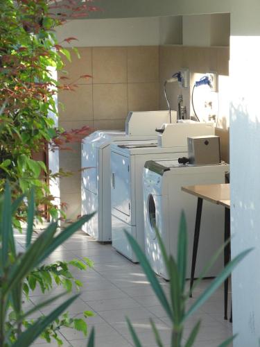 Η κουζίνα ή μικρή κουζίνα στο Campeggio Villaggio San Giorgio Vacanze