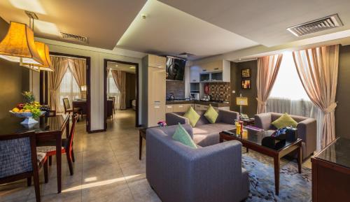 TV a/nebo společenská místnost v ubytování Boudl Gardenia Resort