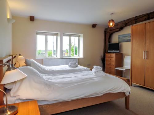 Postelja oz. postelje v sobi nastanitve Meadow View, Near Aldeburgh
