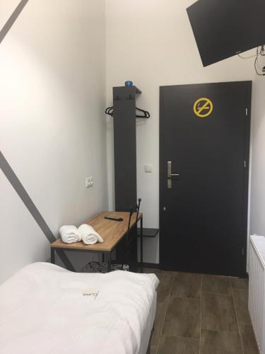 Postel nebo postele na pokoji v ubytování Kimanoclegi