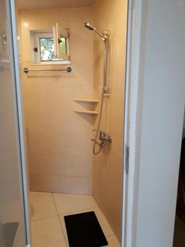 Koupelna v ubytování Guesthouse Robi