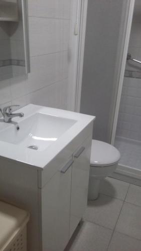Koupelna v ubytování Apartamento Bianca