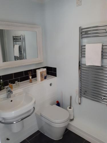 Un baño de Nyhavn Lakeside Cottage