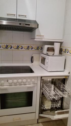 Kuchyň nebo kuchyňský kout v ubytování Jaca Centrum