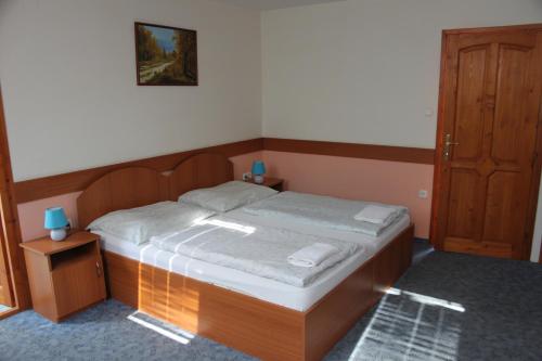Postel nebo postele na pokoji v ubytování Blue Villa Appartement House