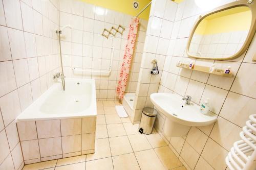 Ванная комната в Hotel Wald