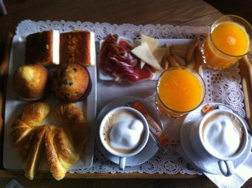 Jídlo v penzionu nebo okolí