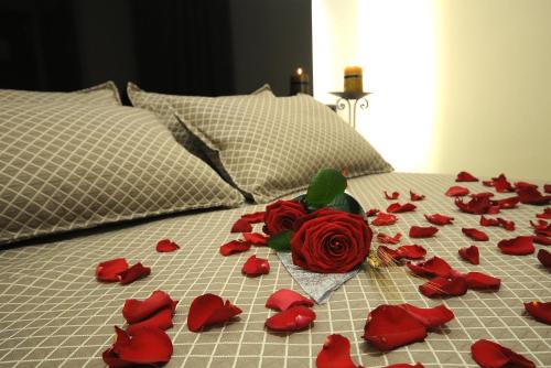 Ένα ή περισσότερα κρεβάτια σε δωμάτιο στο Hotel Montmar