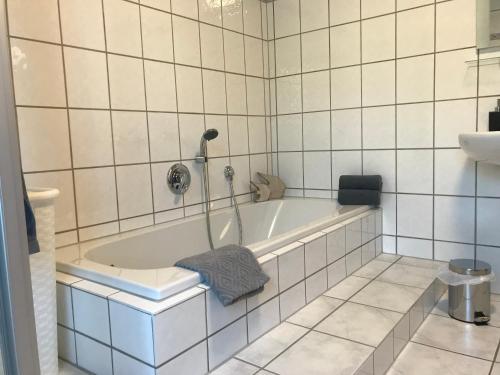 Phòng tắm tại Ferienwohnung Dora