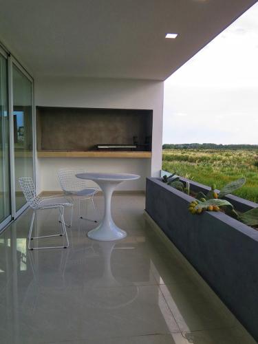 Balkoni atau teres di Barrancas Suites