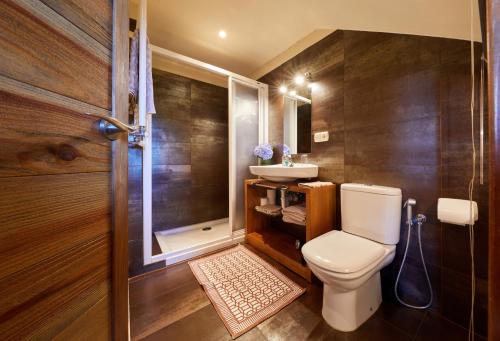 Koupelna v ubytování URAIN Suites - Apartments at Flysch-Coast