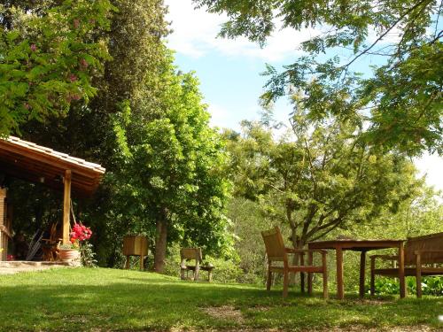 Κήπος έξω από το Mas El Bosquet