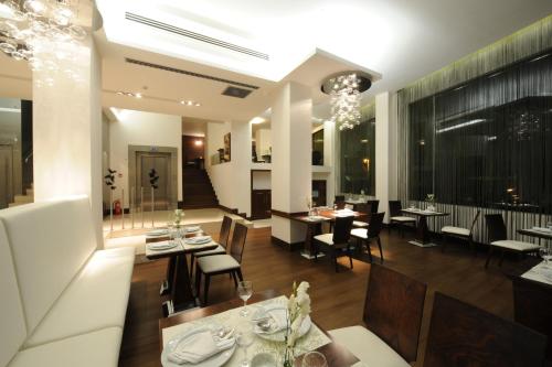 Posezení v ubytování Burcman Hotel