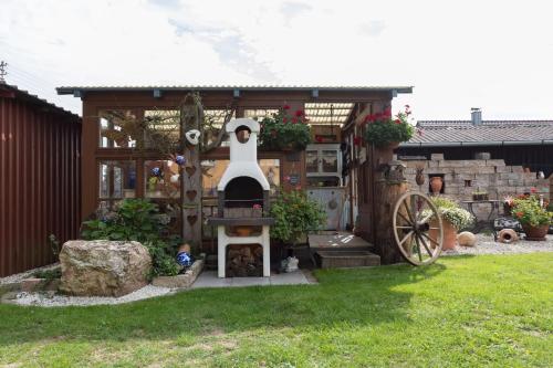 Κήπος έξω από το Ferienwohnung Zetzl