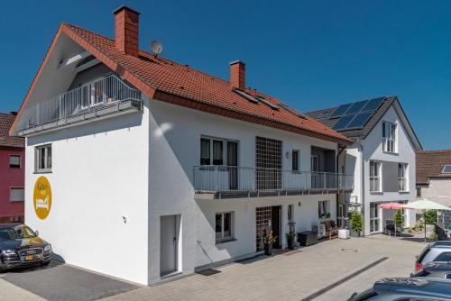 Budova, kde se aparthotel nachází