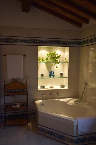 Kúpeľňa v ubytovaní Agriturismo Spazzavento
