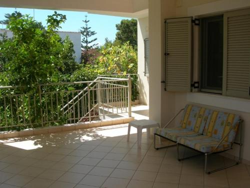 Μπαλκόνι ή βεράντα στο Asfodelos Apartment Hotel
