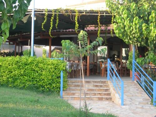 Κήπος έξω από το Asfodelos Apartment Hotel