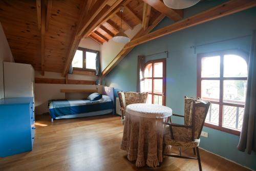 Posezení v ubytování Casa Melendreros