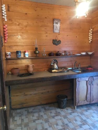 Кухня или мини-кухня в Гостевой дом на Калинина 12
