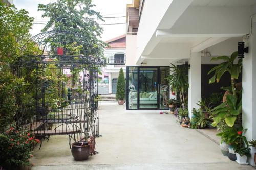 Zahrada ubytování Unity Hotel