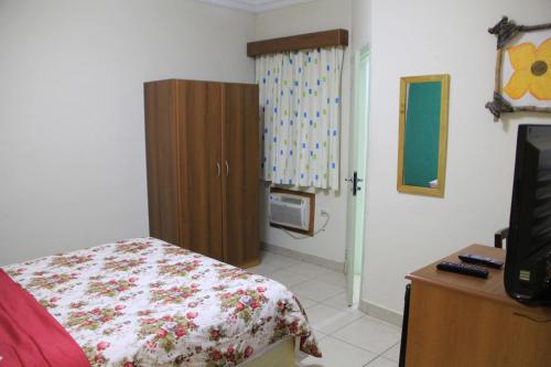 Postel nebo postele na pokoji v ubytování Hotel Valparaíso - Metrô Paraíso e 800m da Av Paulista