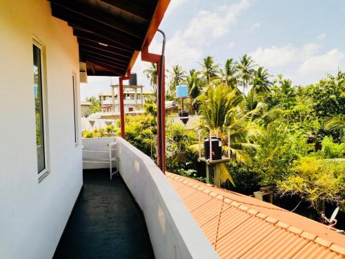 Zahrada ubytování Hikkaduwa Family Inn