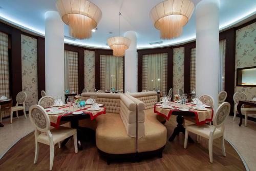 Un lugar para sentarse en Limak Atlantis Deluxe Hotel Belek