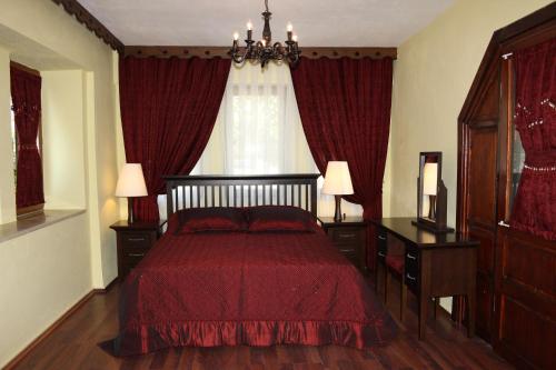 Katil atau katil-katil dalam bilik di Kybele Hotel Gocek