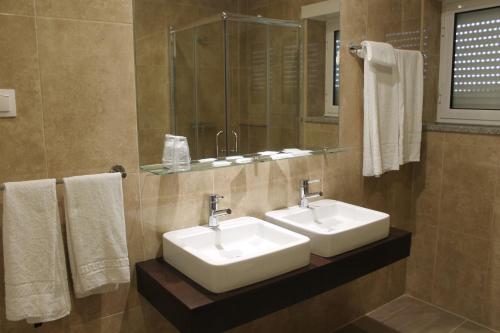Koupelna v ubytování Quinta do Viso Alojamento Local