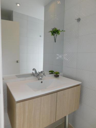 Un baño de Los Magnolios
