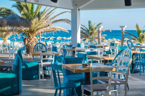 Restoran atau tempat lain untuk makan di Odyssia Beach Hotel