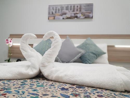 Llit o llits en una habitació de Apartamento Capuchinos Cordoba