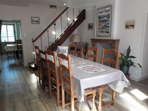 Posezení v ubytování le gîte de Marinette