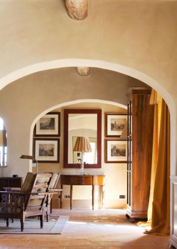Część wypoczynkowa w obiekcie Rosewood Castiglion del Bosco