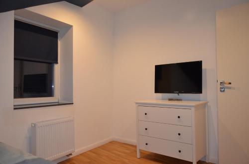Apartments Am Werderseeにあるテレビまたはエンターテインメントセンター