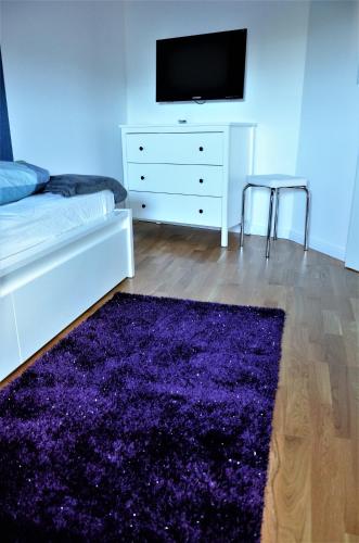 Apartments Am Werderseeにあるベッド