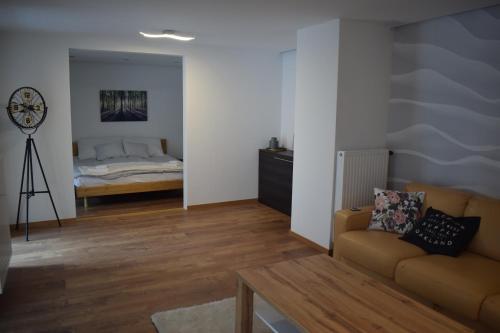 Zona d'estar a Buborék apartman