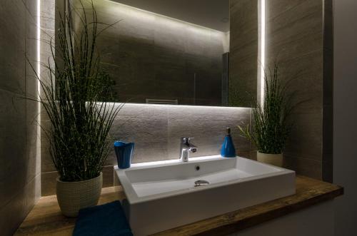 Koupelna v ubytování Modern, luxury flat in the heart of Budapest