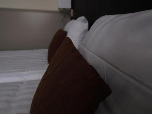 Кровать или кровати в номере Hotel Clemens