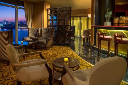 Un lugar para sentarse en Kempinski Nile Hotel, Cairo