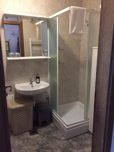 Koupelna v ubytování Studio apartman Lara ***