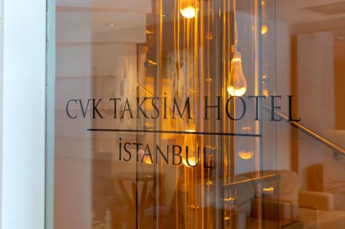 CVK Taksim Hotel Istanbul tanúsítványa, márkajelzése vagy díja