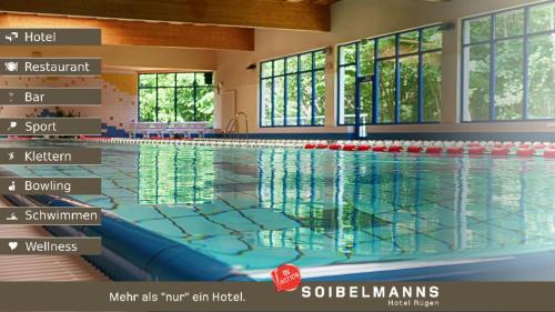 
Der Swimmingpool an oder in der Nähe von Soibelmanns Hotel Rügen
