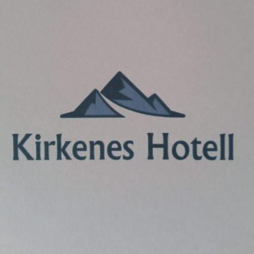 a logo of the kirkenes hotel at Kirkenes Hotell in Kirkenes