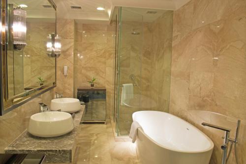 Koupelna v ubytování I Hotel Batam