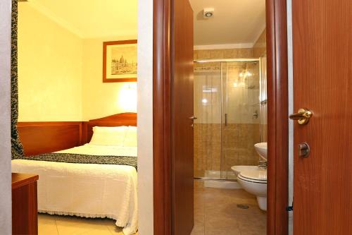 Koupelna v ubytování Adorasuite B&B